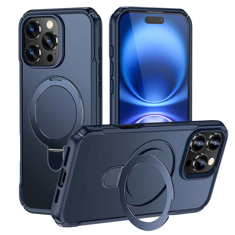 MAGNÉTICO LEXURY CASE CON SOPORTE PARA IPHONE