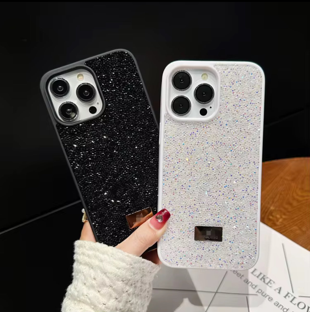 DIAMANTES SWAROVSKI CASE PARA IPHONE