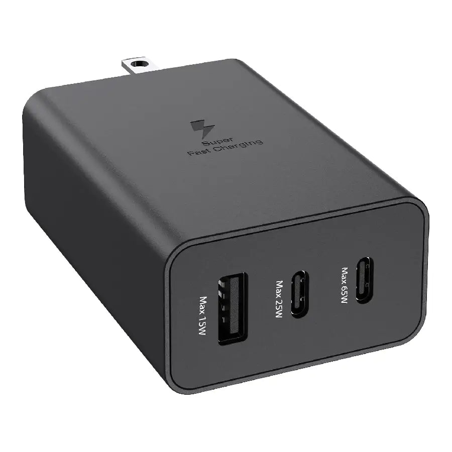 CARGADOR CERTIFICADO SÚPER CARGA RÁPIDA 65W