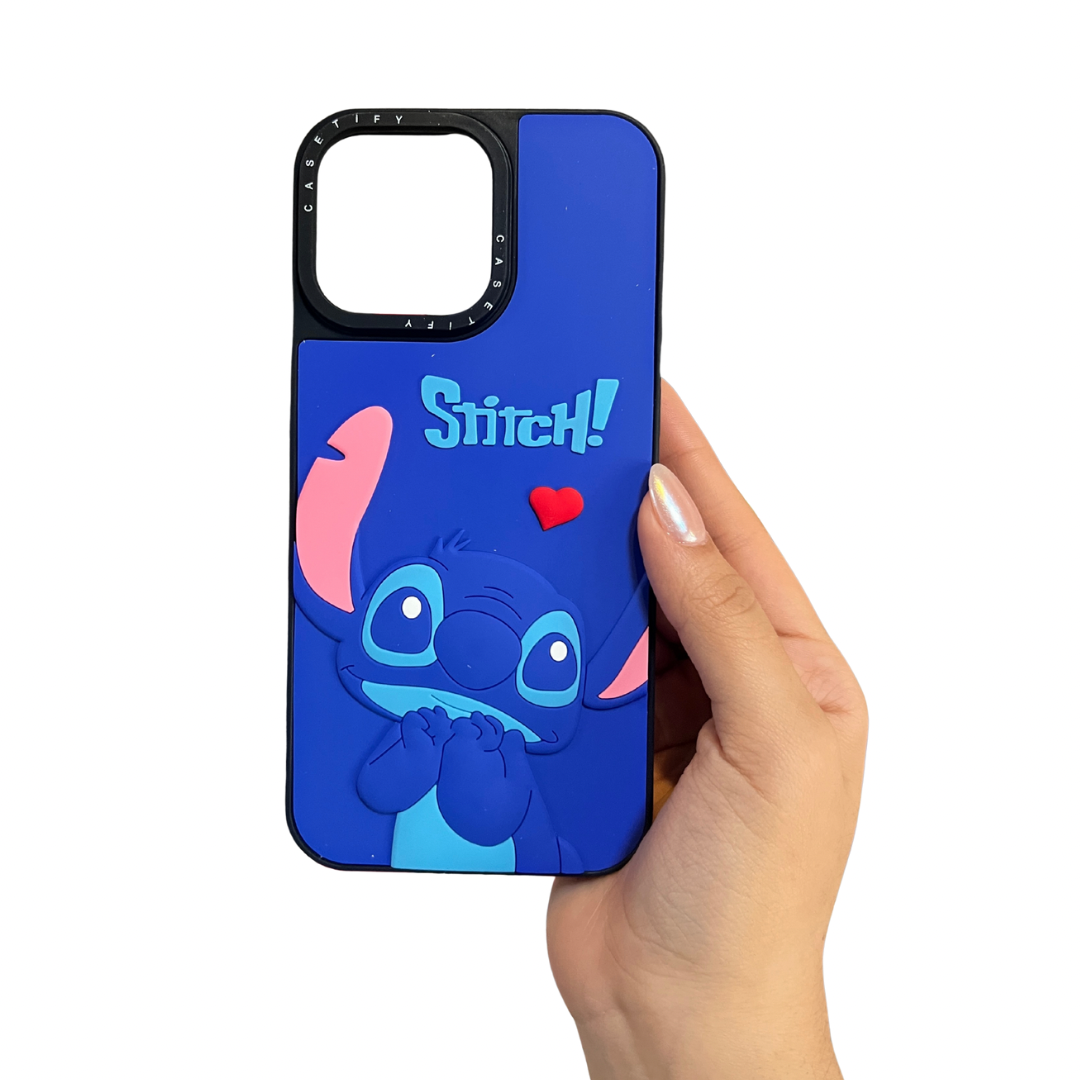 SILICON STITCH CASE PARA IPHONE