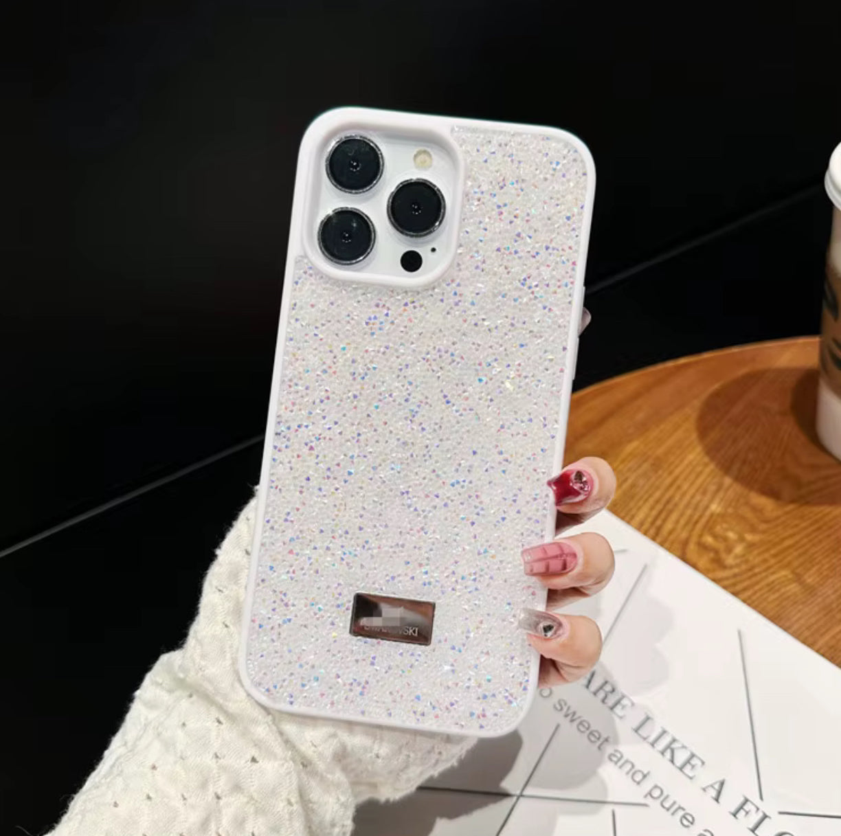 DIAMANTES SWAROVSKI CASE PARA IPHONE