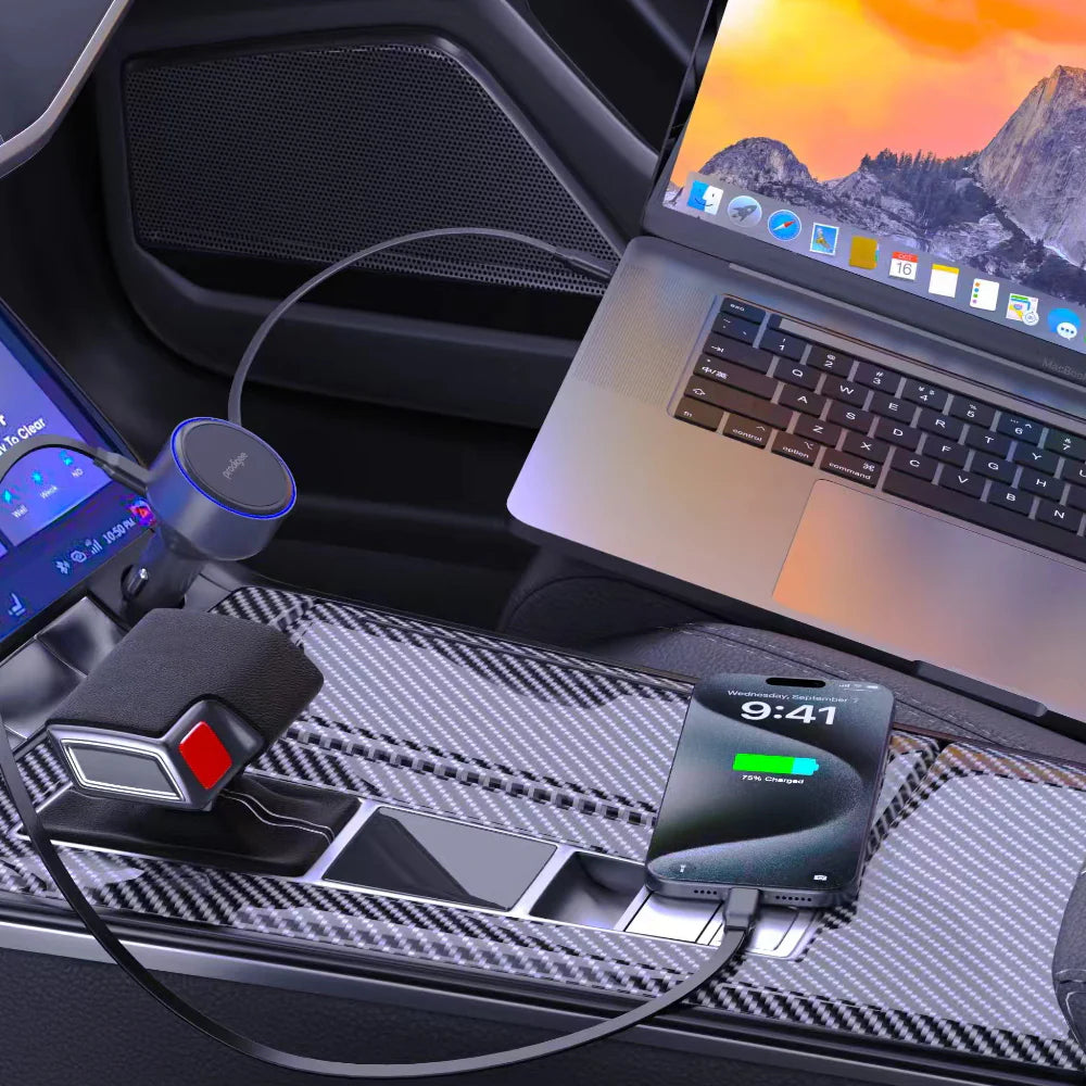 CARGADOR PARA AUTO PRODIGEE ENERGEE RETRACT IT 60W