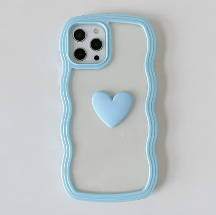 LOVE HEART CASE PARA IPHONE