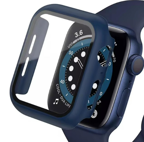 COVER CON VIDRIO PARA APPLE WATCH