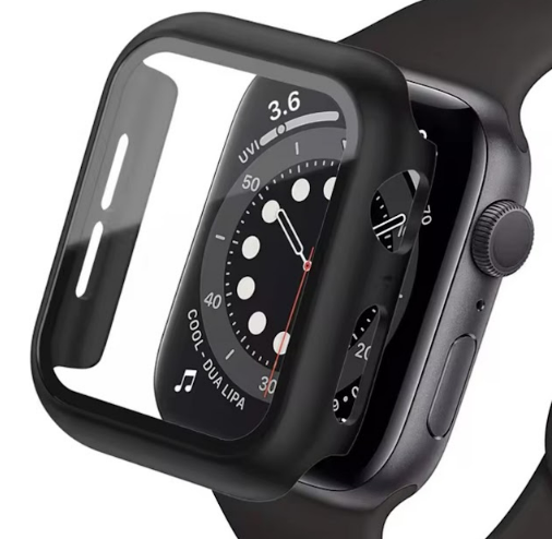 COVER CON VIDRIO PARA APPLE WATCH