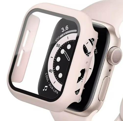 COVER CON VIDRIO PARA APPLE WATCH