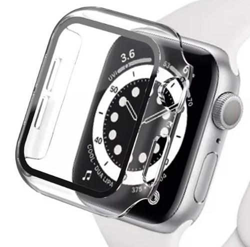 COVER CON VIDRIO PARA APPLE WATCH
