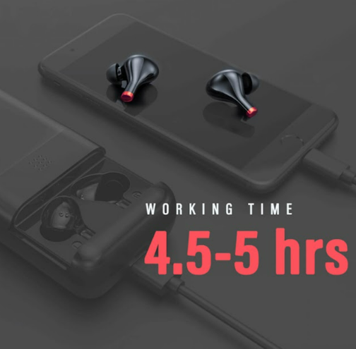AUDIFONOS BLUETOOTH Y POWER BANK PIVOI 10000 mAh