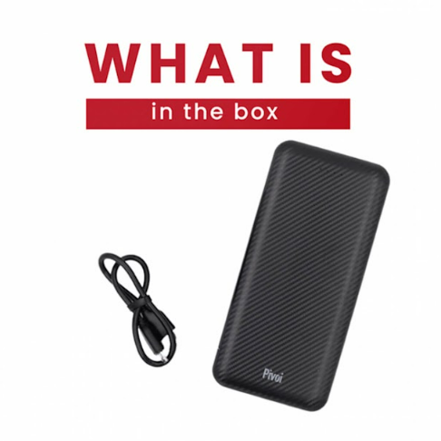 POWER BANK PIVOI 10000 mAh / DUAL USB