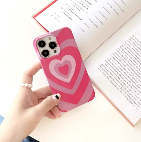 CORAZONES CONTINUOS CASE PARA IPHONE
