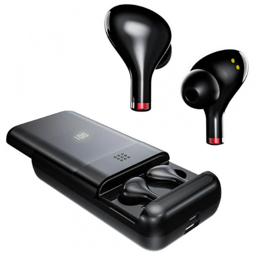 AUDIFONOS BLUETOOTH Y POWER BANK PIVOI 10000 mAh