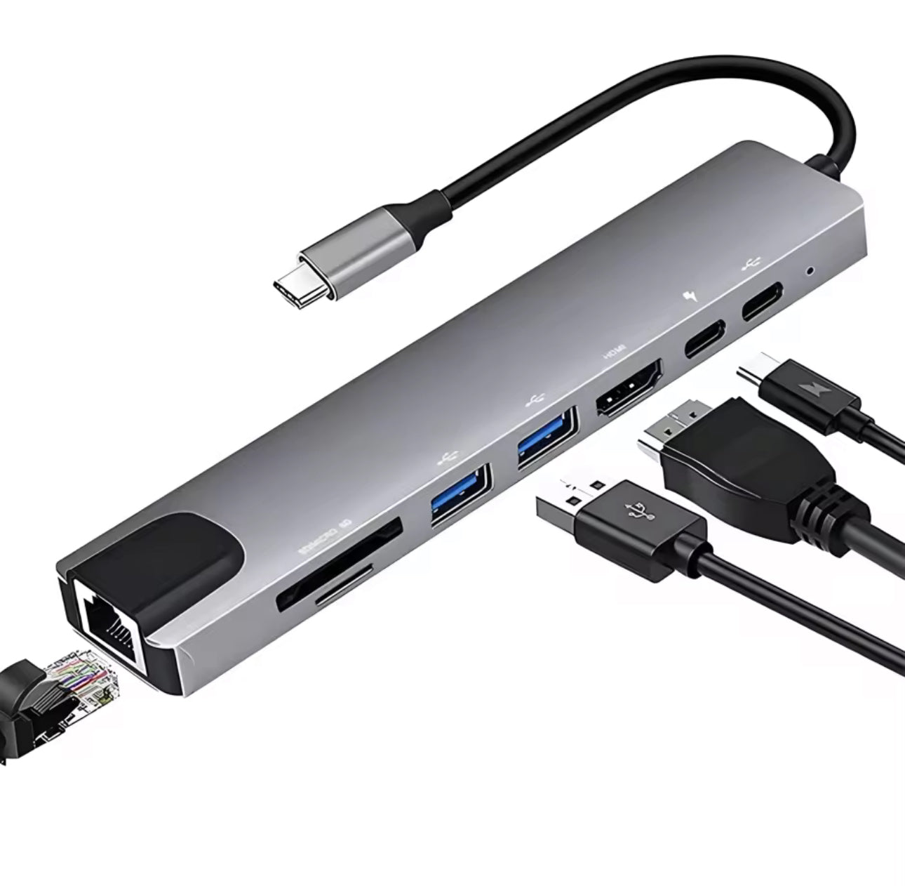 ADAPTADOR MULTIFUNCION HUB (USB - HDTV)