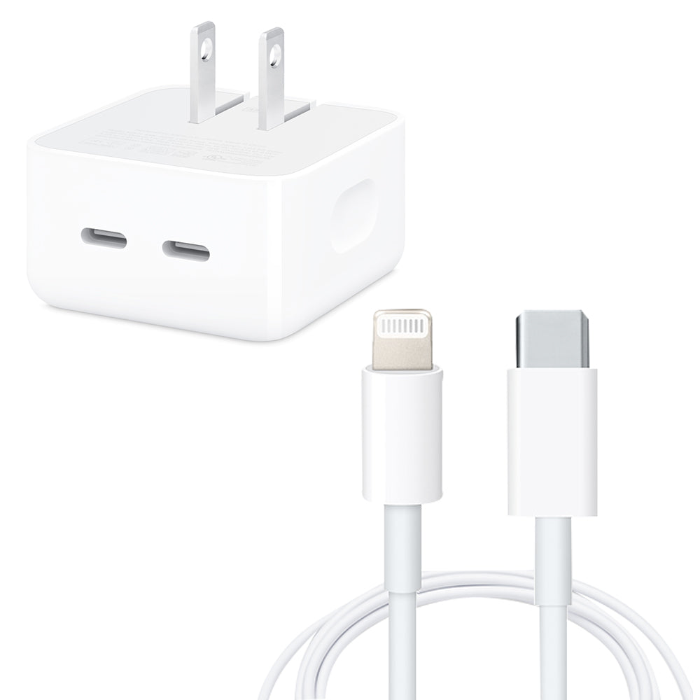 CARGADOR CERTIFICADO PARA IPHONE 35W