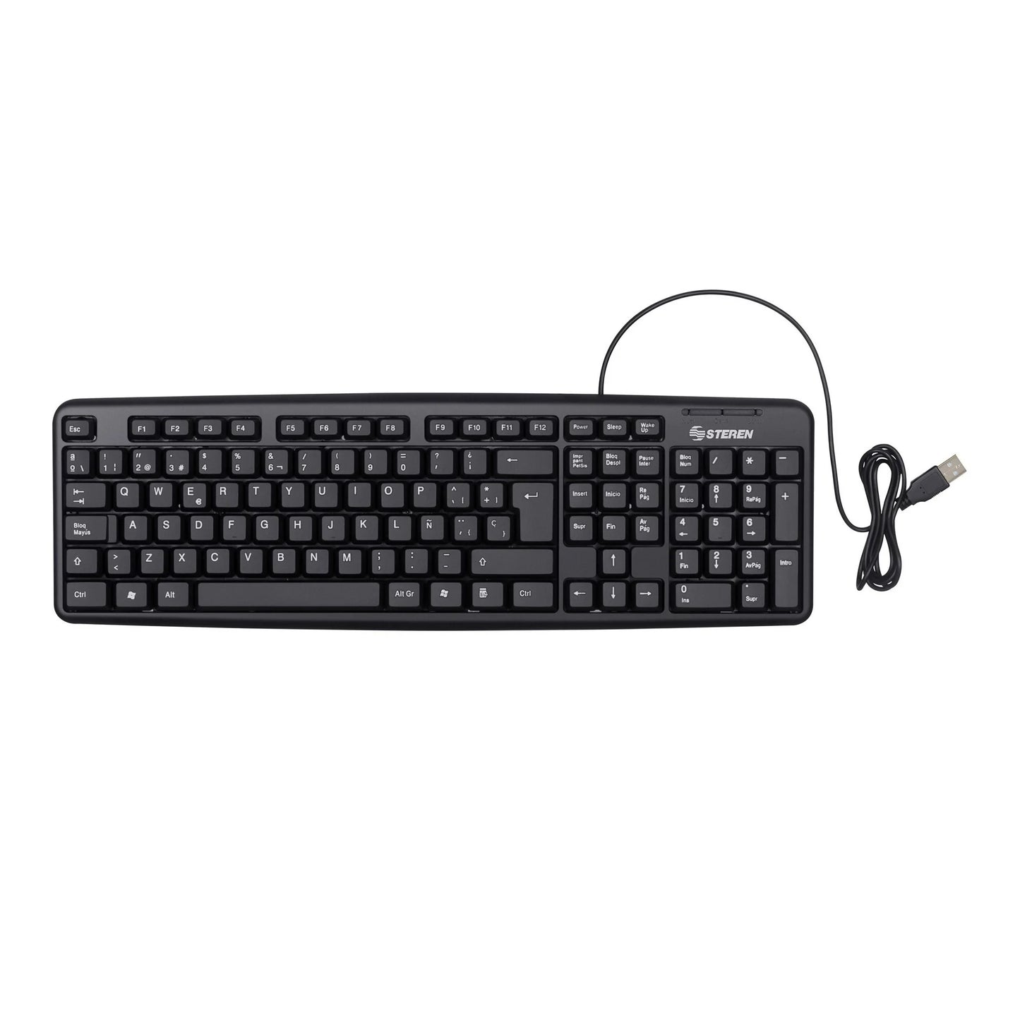 TECLADO STEREN USB INALAMBRICO