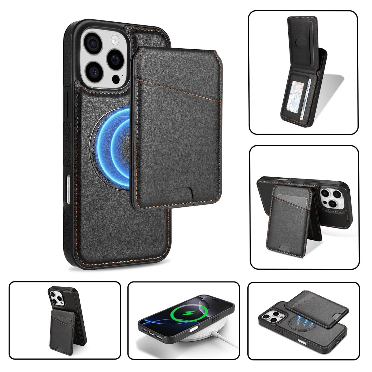 LUXOR MAGNÉTICO CASE CON WALLET REMOVIBLE PARA SAMSUNG