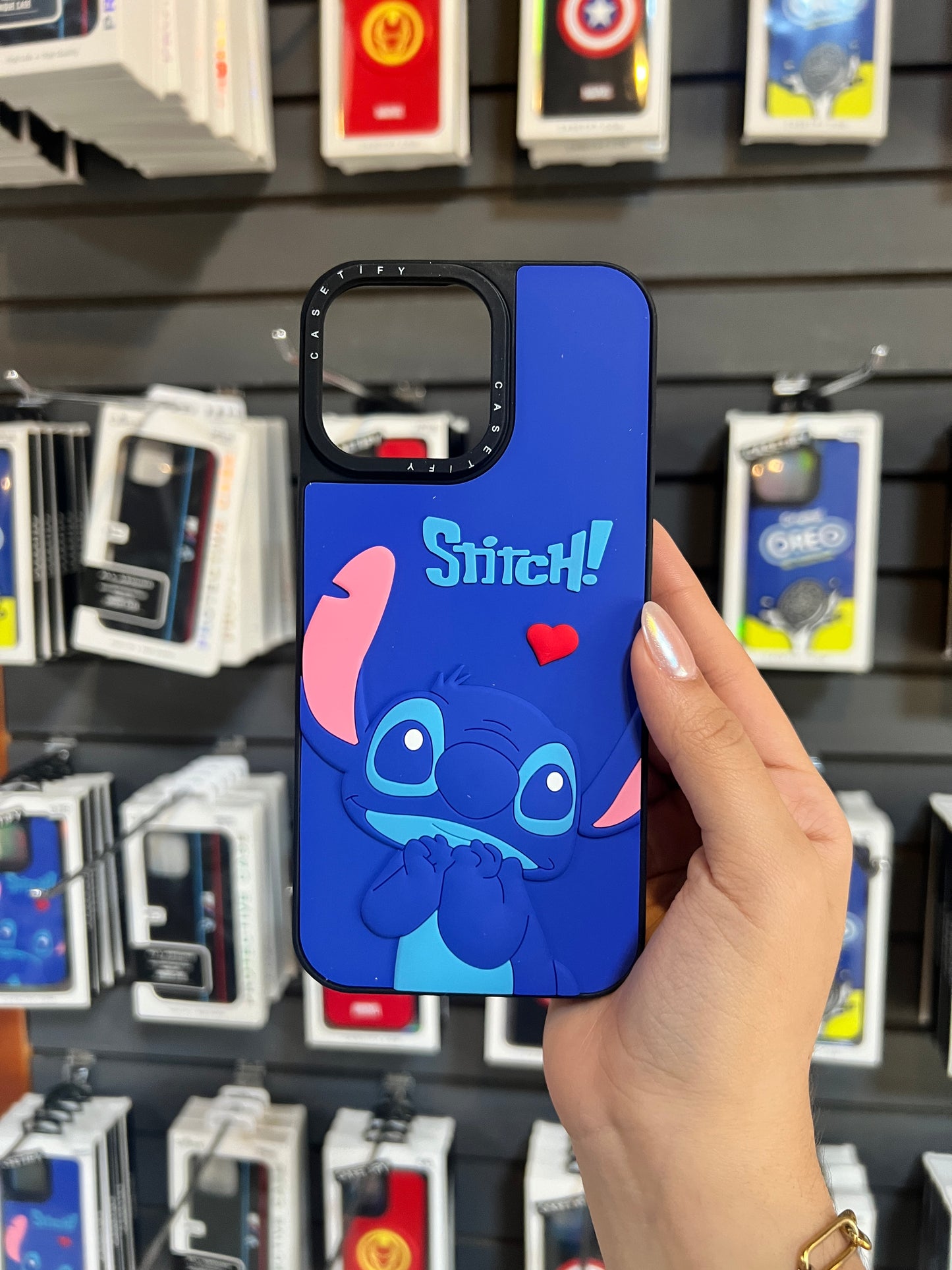 SILICON STITCH CASE PARA IPHONE