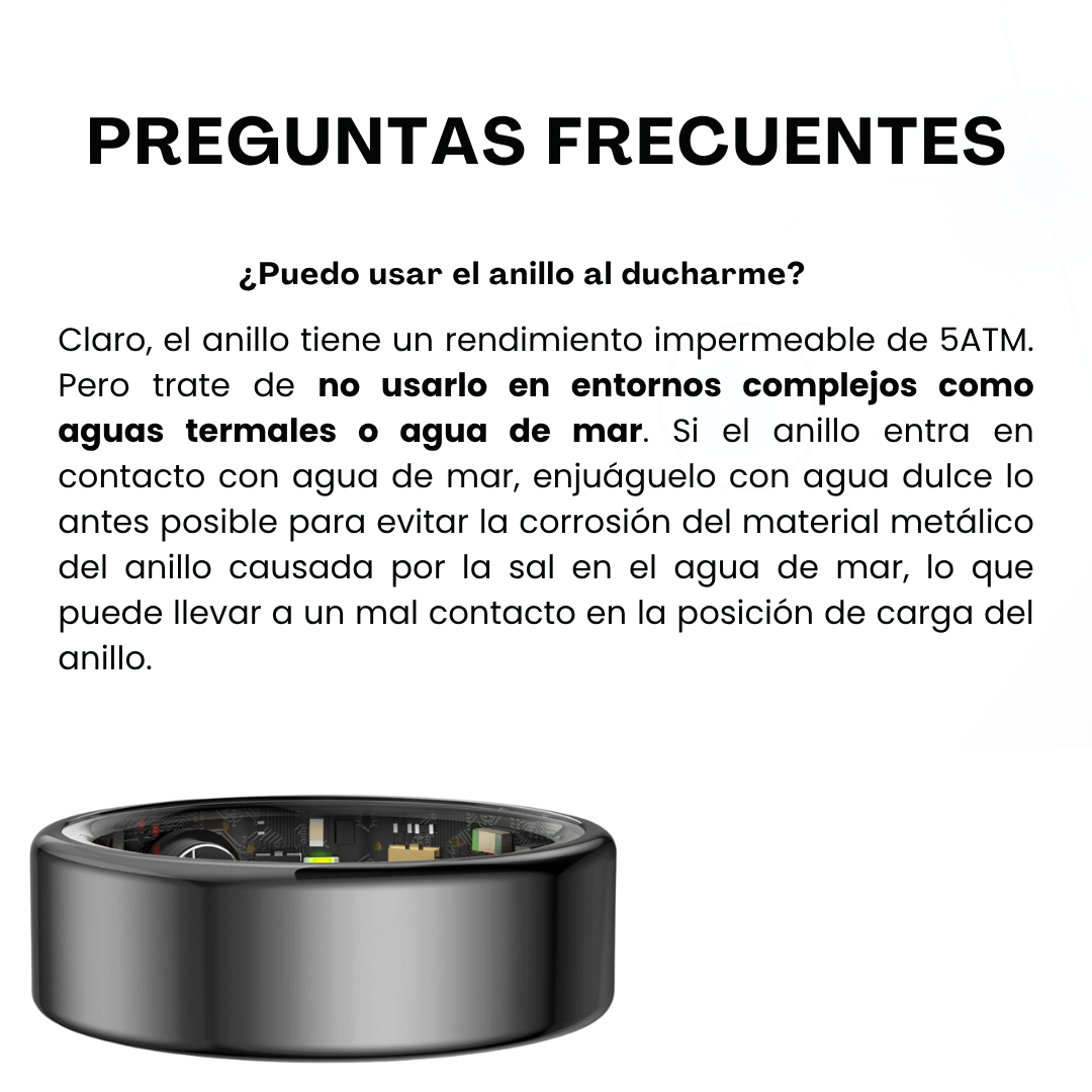 ANILLO INTELIGENTE DEPORTIVO 5ATM