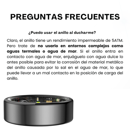 ANILLO INTELIGENTE DEPORTIVO 5ATM