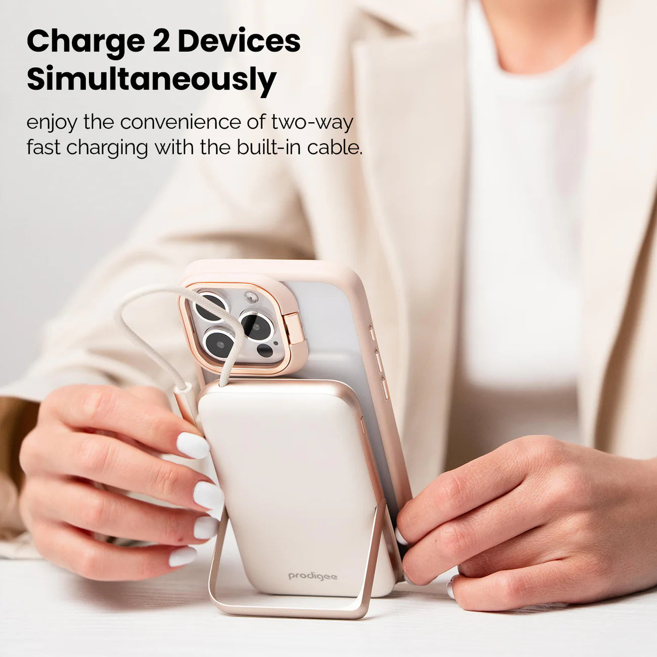 POWER BANK PRODIGEE TO GOW 10,000 MAH (30W)