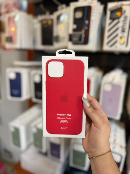 CASE SILICON MAGSAFE IPHONE