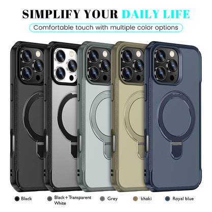 MAGNÉTICO LEXURY CASE CON SOPORTE PARA IPHONE