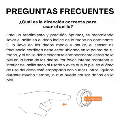 ANILLO INTELIGENTE DEPORTIVO 5ATM