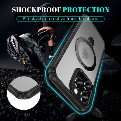 MAGNÉTICO LEXURY CASE CON SOPORTE PARA IPHONE