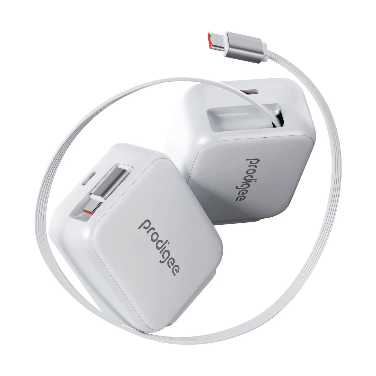 CARGADOR PRODIGEE ENERGEE RETRACT-IT 30W