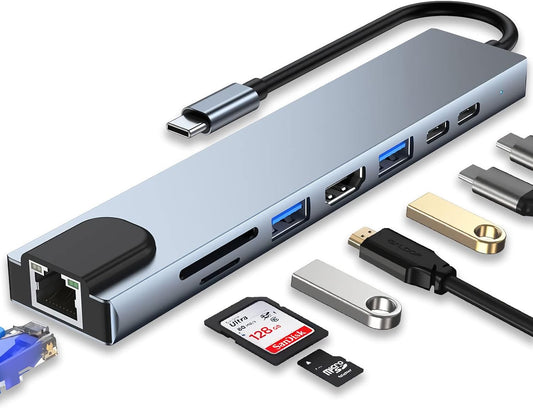 ADAPTADOR MULTIFUNCION HUB (USB - HDTV)