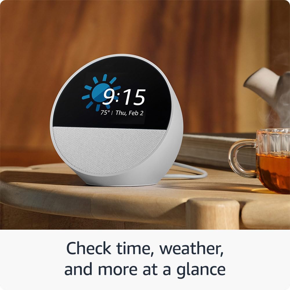 ALEXA ECHO SPOT CON PANTALLA TÁCTIL