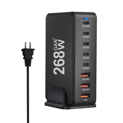 CARGADOR DE ESCRITORIO GAN 268W
