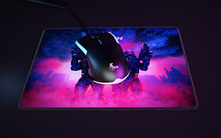 KIT XTECH PARA VIDEOJUEGOS: TECLADO, MOUSE Y MOUSEPAD