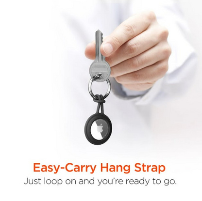 AIRCOVER HYPERGEAR DE SILICON PARA AIRTAG 4 PACK