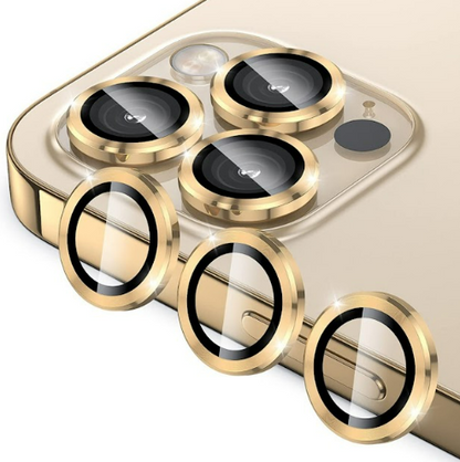 LENTE PROTECTOR DE CAMARA CON BRILLO PARA IPHONE