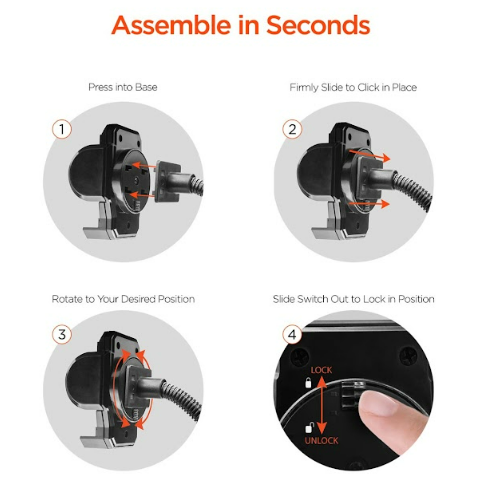 SOPORTE HYPERGEAR PARA PARABRISAS  UNIVERSAL