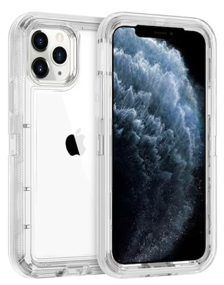 CLEAR TRIPLE FORCE CASE PARA IPHONE