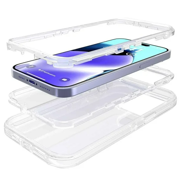 CLEAR TRIPLE FORCE CASE PARA SAMSUNG