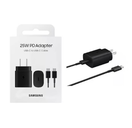 CARGADOR CERTIFICADO CARGA RAPIDA 25W