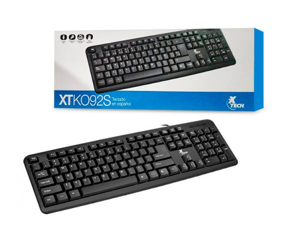 TECLADO XTECH USB