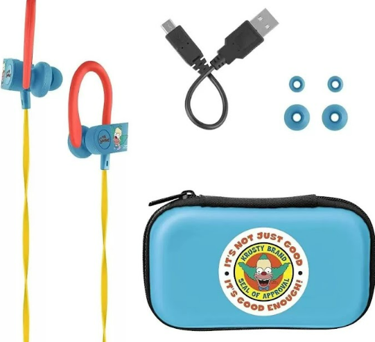 AUDIFONOS STEREN BLUETOOTH SPORT THE SIMPSONS