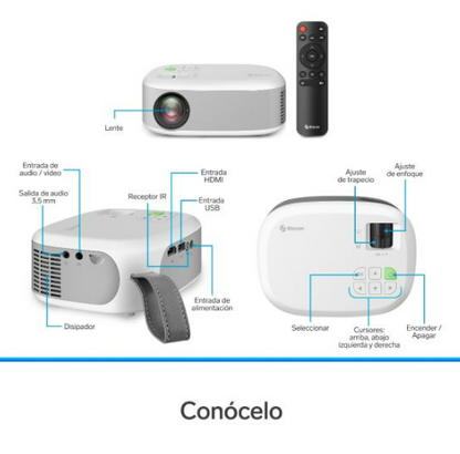 STEREN MINI PROYECTOR MULTIMEDIA PRO-230