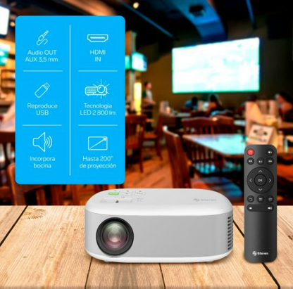 STEREN MINI PROYECTOR MULTIMEDIA PRO-230