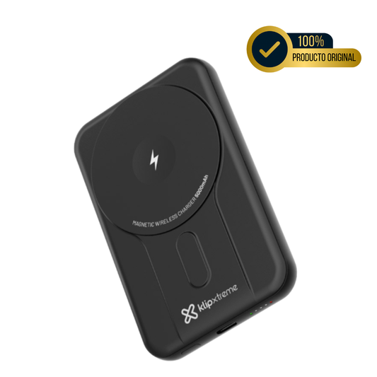 POWER BANK INALÁMBRICA KLIP XTREME 5,000 mAh