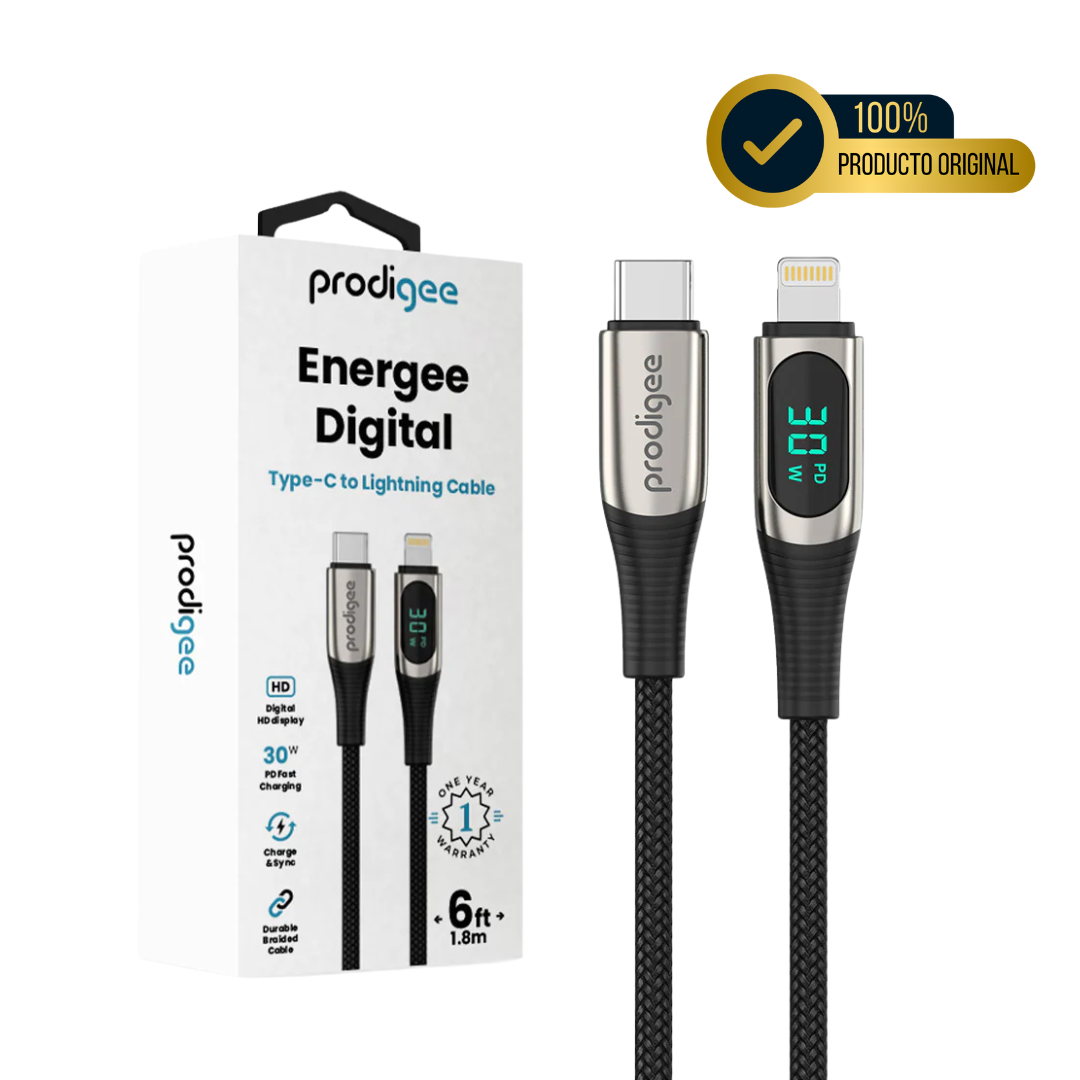 CABLE PRODIGEE ENERGEE DIGITAL C A LIGHTNING 30W