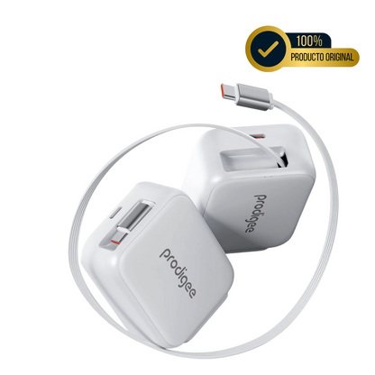 CARGADOR PRODIGEE ENERGEE RETRACT-IT 30W