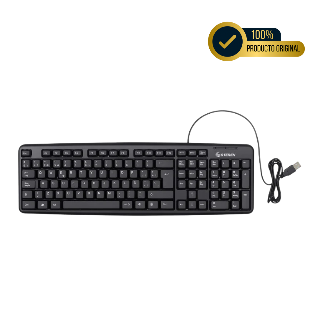TECLADO STEREN USB INALAMBRICO