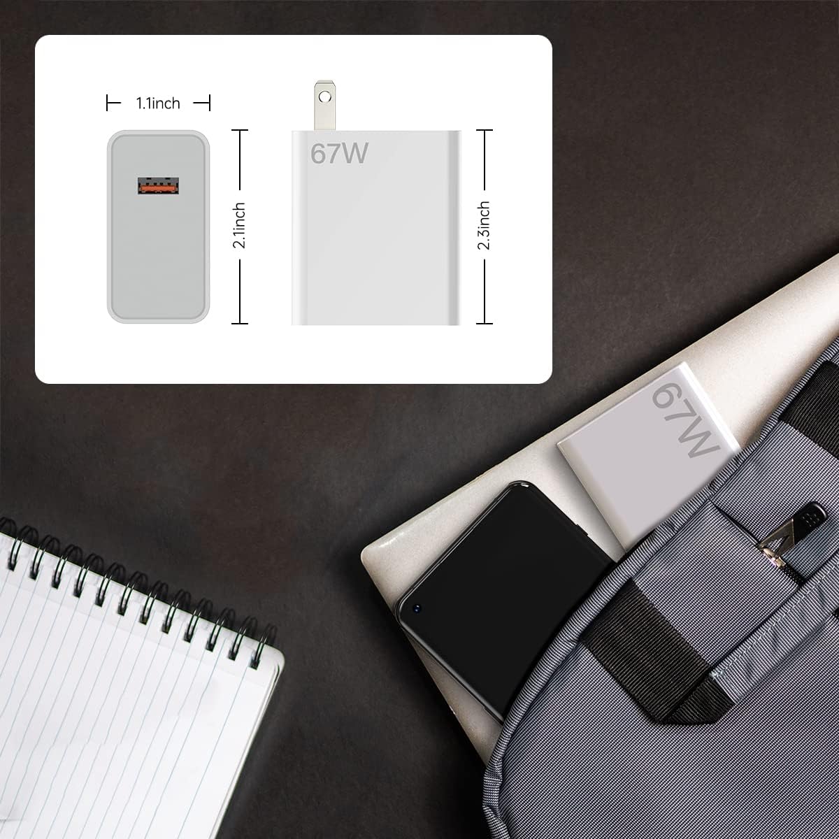 CUBO DE PARED XIAOMI 67W