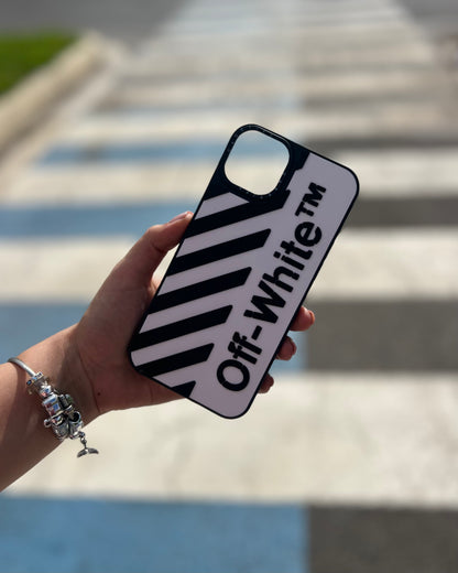 OFF WHITE CASE PARA IPHONE