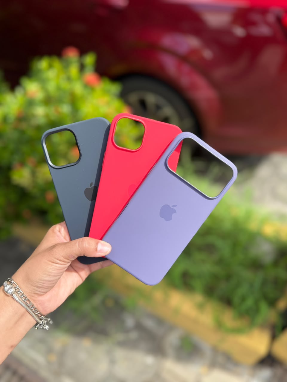 CASE SILICON MAGSAFE IPHONE