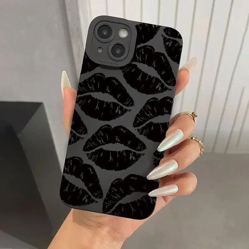LUXURY KISS CASE PARA IPHONE